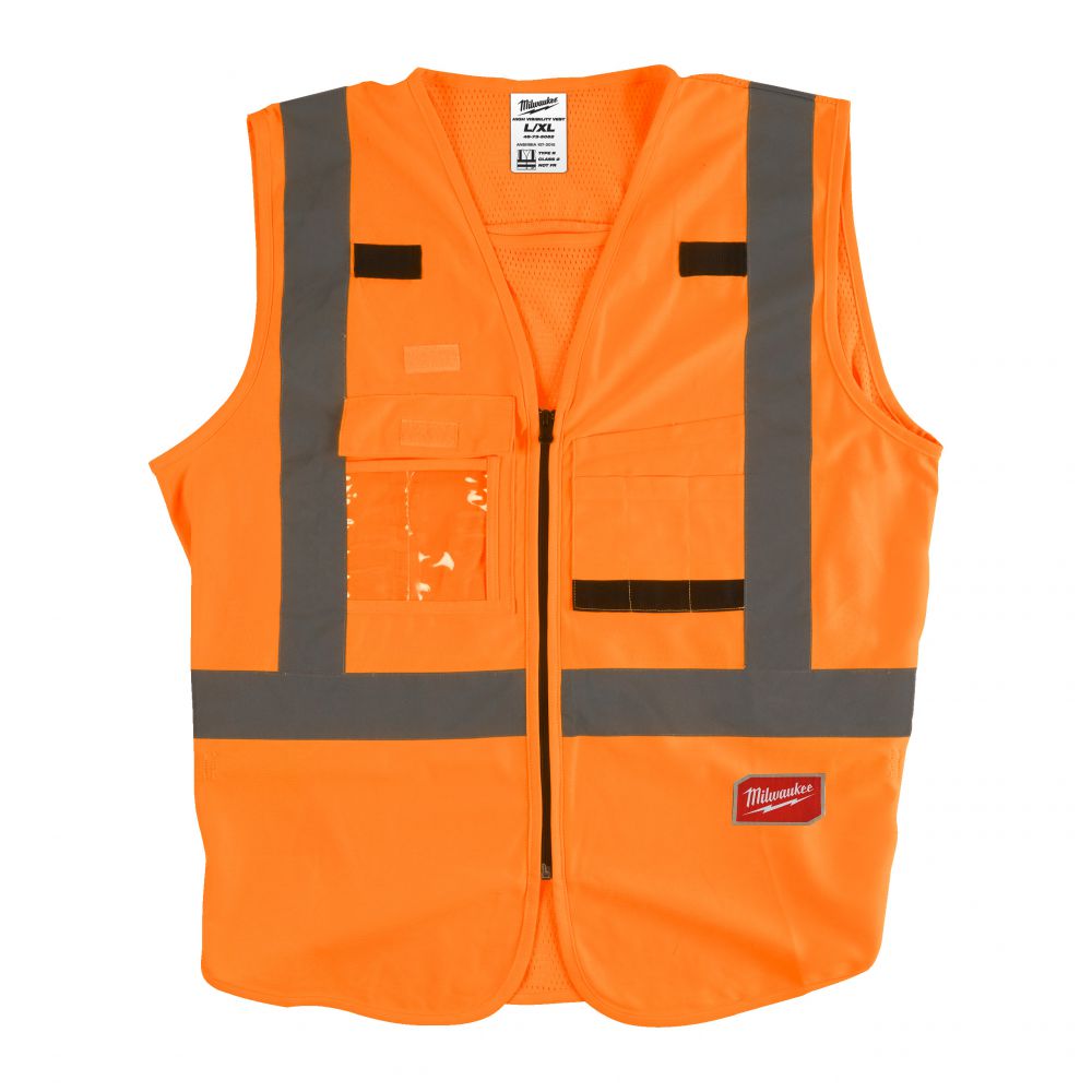 Warnschutzweste orange Größe L/XL